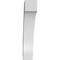 Ekena Millwork 5 1/2-in. W x 26-in. D x 30-in. H Imperial Architectural Grade PVC Knee Brace BRCP055X26X30IMP - alternate 5
